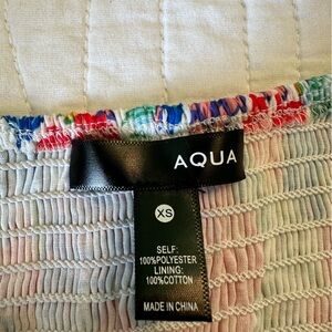 NEVER WORN AQUA floral dress